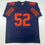 Autographed/Signed Khalil Mack Chicago Retro Blue Football Jersey JSA COA