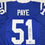 Autographed/Signed Kwity Paye Indianapolis Blue Football Jersey Beckett BAS COA