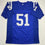 Autographed/Signed Kwity Paye Indianapolis Blue Football Jersey Beckett BAS COA