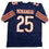 Autographed/Signed Kyle Monangai Chicago Blue Football Jersey JSA COA