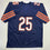 Autographed/Signed Kyle Monangai Chicago Blue Football Jersey JSA COA