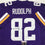 Autographed/Signed Kyle Rudolph Minnesota Purple Football Jersey JSA COA