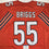 Autographed/Signed Lance Briggs Chicago Orange Football Jersey Beckett BAS COA
