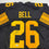 Autographed/Signed Le'Veon LeVeon Bell Pittsburgh Black Color Rush Football Jersey JSA COA