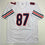 Autographed/Signed Luther Burden Chicago White Football Jersey Beckett BAS COA