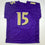 Autographed/Signed Marquise Brown Baltimore Color Rush Football Jersey JSA COA