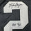 Autographed/Signed Michael Mike Haynes HOF 97 Oakland Black Football Jersey Beckett BAS COA