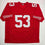 Autographed/Signed NaVorro Bowman San Francisco Red Football Jersey Beckett BAS COA