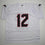 Autographed/Signed Nico Collins Houston White Football Jersey JSA COA