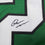 Autographed/Signed Quinyon Mitchell Philadelphia Kelly Green Football Jersey JSA COA