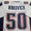 Autographed/Signed Rob Ninkovich "2x SB Champ" New England White Football Jersey Beckett BAS COA