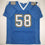 Autographed/Signed Thomas Davis Sr. Los Angeles LA Powder Blue Football Jersey JSA COA