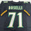 Autographed/Signed Tony Boselli HOF 22 Jacksonville Black Football Jersey Beckett BAS COA