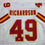 Autographed/Signed Tony Richardson Kansas City White Football Jersey JSA COA