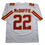 Autographed/Signed Trent McDuffie Kansas City White Football Jersey JSA COA