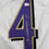 Autographed/Signed Zay Flowers Baltimore White Football Jersey Beckett BAS COA