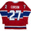 Autographed/Signed Shayne Corson Montreal Red Hockey Jersey Beckett BAS COA