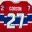 Autographed/Signed Shayne Corson Montreal Red Hockey Jersey Beckett BAS COA