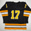 Autographed/Signed Milan Lucic Boston Black Hockey Jersey Beckett BAS COA