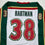 Autographed/Signed Ryan Hartman Minnesota White 25th Anniversary Hockey Jersey Beckett BAS COA