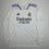 Autographed/Signed David Beckham Real Madrid White Soccer Jersey Panini Authentic COA