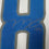 Autographed/Signed TJ Hockenson Detroit White Football Jersey Beckett BAS COA