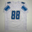 Autographed/Signed TJ Hockenson Detroit White Football Jersey Beckett BAS COA