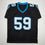 Autographed/Signed Luke Kuechly HOF 26 Carolina Black Football Jersey Beckett BAS COA