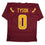 Autographed/Signed Jordyn Tyson Arizona State Maroon College Football Jersey Beckett BAS COA