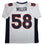 Autographed/Signed Von Miller Denver White Football Jersey Beckett BAS COA