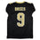 Autographed/Signed Drew Brees New Orleans Black Pro Cut Football Jersey Beckett BAS COA
