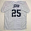 Autographed/Signed Tommy John New York Pinstripe Baseball Jersey Beckett BAS COA