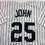 Autographed/Signed Tommy John New York Pinstripe Baseball Jersey Beckett BAS COA