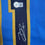Framed Autographed/Signed Jackson Chourio 35x39 Milwaukee Blue Baseball Jersey Beckett BAS COA