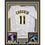 Framed Autographed/Signed Jackson Chourio 35x39 Milwaukee Pinstripe Baseball Jersey Beckett BAS COA