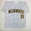 Autographed/Signed Jackson Chourio Milwaukee Pinstripe Baseball Jersey Beckett BAS COA