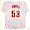 Autographed/Signed Bobby Abreu Philadelphia Pinstripe Baseball Jersey Beckett BAS COA