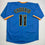 Autographed/Signed Jackson Chourio Milwaukee Light Blue Baseball Jersey Beckett BAS COA
