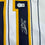Autographed/Signed Jackson Chourio Milwaukee Pinstripe Baseball Jersey Beckett BAS COA