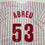 Autographed/Signed Bobby Abreu Philadelphia Pinstripe Baseball Jersey Beckett BAS COA