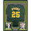 Framed Autographed/Signed Mark McGwire 35x39 Oakland Green Baseball Jersey Beckett BAS COA