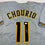 Autographed/Signed Jackson Chourio Milwaukee Grey Baseball Jersey Beckett BAS COA