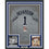 Framed Autographed/Signed Bobby Richardson 35x39 60 WS MVP New York Grey Baseball Jersey JSA COA
