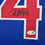 Framed Autographed/Signed Rick Sutcliffe 35x39 Chicago Blue Baseball Jersey Beckett BAS COA