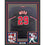 Framed Autographed/Signed James Wood 35x39 Washington Black Baseball Jersey Beckett BAS COA