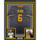 Framed Autographed/Signed Tony Pena 35x39 Pittsburgh Black Baseball Jersey JSA COA
