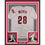 Framed Autographed/Signed Jayson Werth 35x39 Philadelphia Pinstripe Baseball Jersey Beckett BAS COA