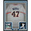 Framed Autographed/Signed Jack Morris 35x39 Detroit Grey Baseball Jersey JSA COA