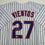 Autographed/Signed Mark Vientos New York Pinstripe Baseball Jersey Beckett BAS COA