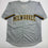 Autographed/Signed Jacob Misiorowski Milwaukee Grey Baseball Jersey JSA COA